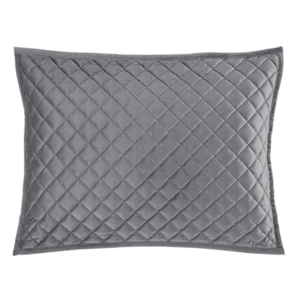 Velvet Quilted Pillow Sham Set Cabin Rugs and Furnishings