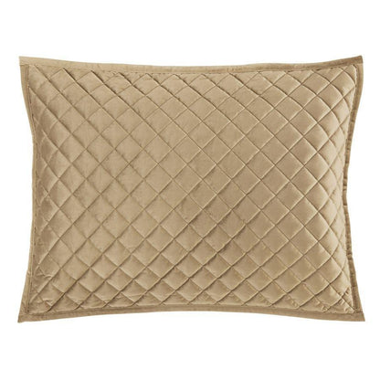 Velvet Quilted Pillow Sham Set Cabin Rugs and Furnishings