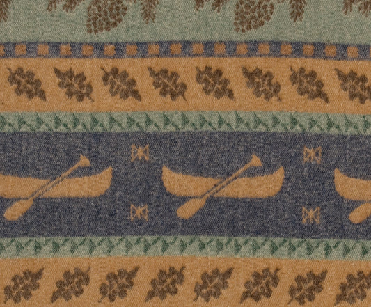 Lake Shore II - Wooded River Fabric by the Yard - Grade 30;Lake Shore II - Wooded River Fabric by the Yard - Grade 30 - View 2