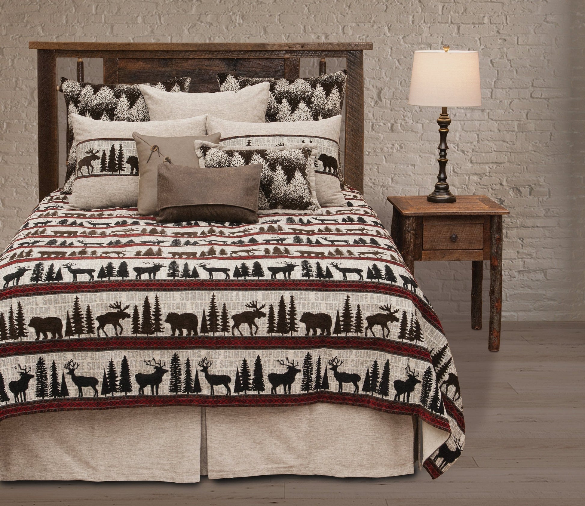 Lazy Lodge Pillow Sham by Wooded River