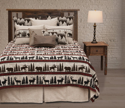 Lazy Lodge Pillow Sham by Wooded River