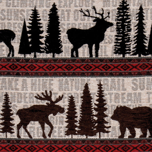 Lazy Lodge - Wooded River Fabric by the Yard - Grade 30;Lazy Lodge - Wooded River Fabric by the Yard - Grade 30 - View 2