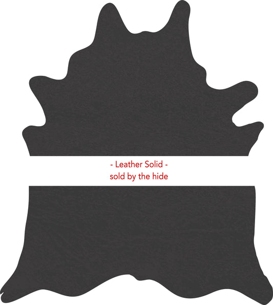 Solid Leather Hide - Wooded River