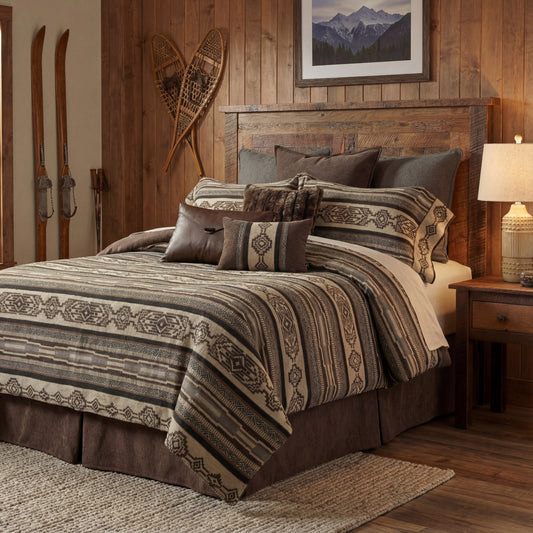 Wooded River Lodge Lux II Bedspread