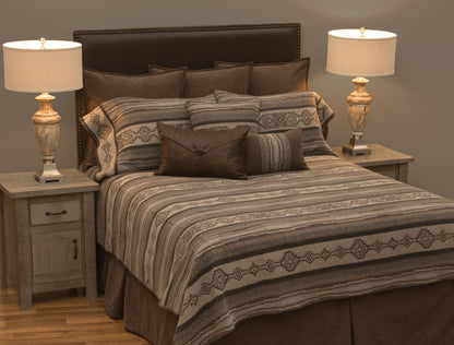 Lodge Lux Bed Skirt by Wooded River