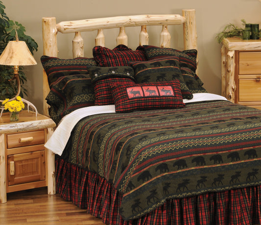 McWoods Bed Skirt by Wooded River