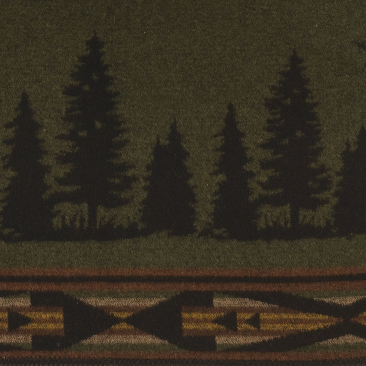 Moose 1 Border - Wooded River Fabric by the Yard - Grade 30;Moose 1 Border - Wooded River Fabric by the Yard - Grade 30 - View 2