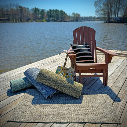 Beach Sisal Rug – Bound – detail view