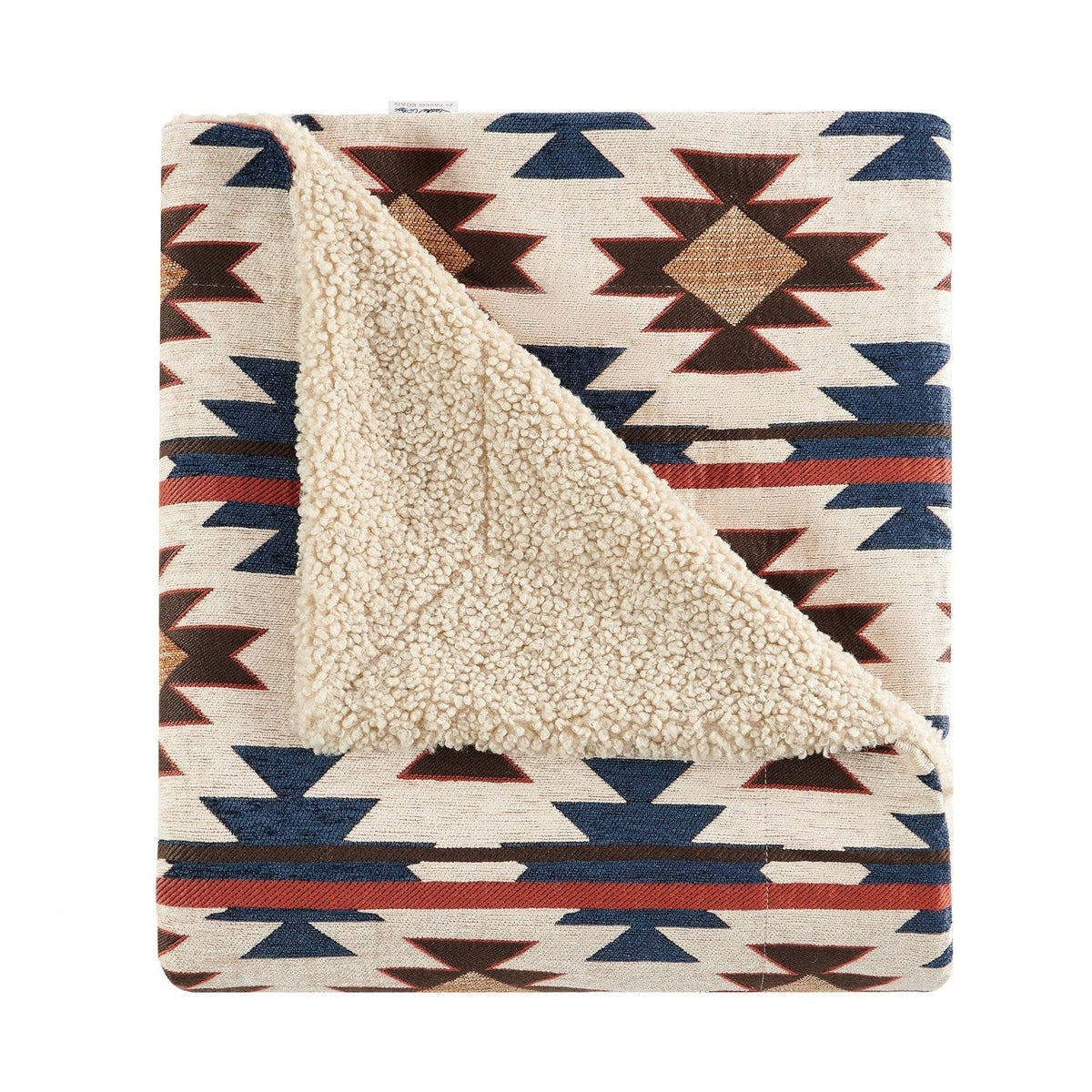 Mariella Chenille Teddy-Backed Throw Cabin Rugs and Furnishings