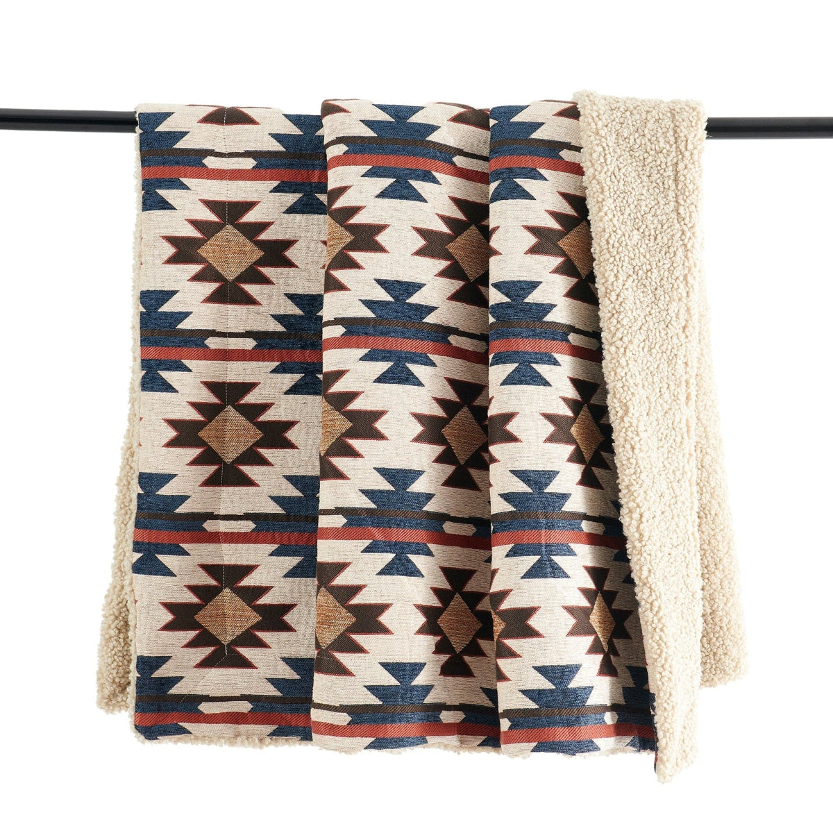 HiEnd Accents Throws – Mariella Chenille Teddy-Backed Throw – Cabin Rugs