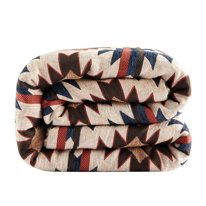 Mariella Chenille Teddy-Backed Throw Cabin Rugs and Furnishings