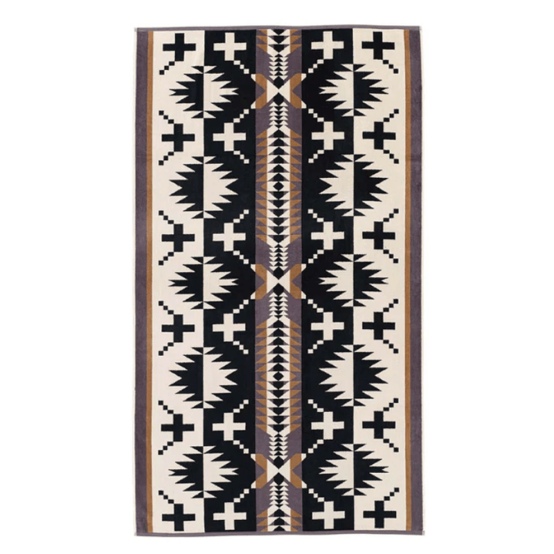 Rocks Spa Rug Pendleton® Spider Rock Oversized Spa Towel – Cotton Bath Towel – Cabin Rugs