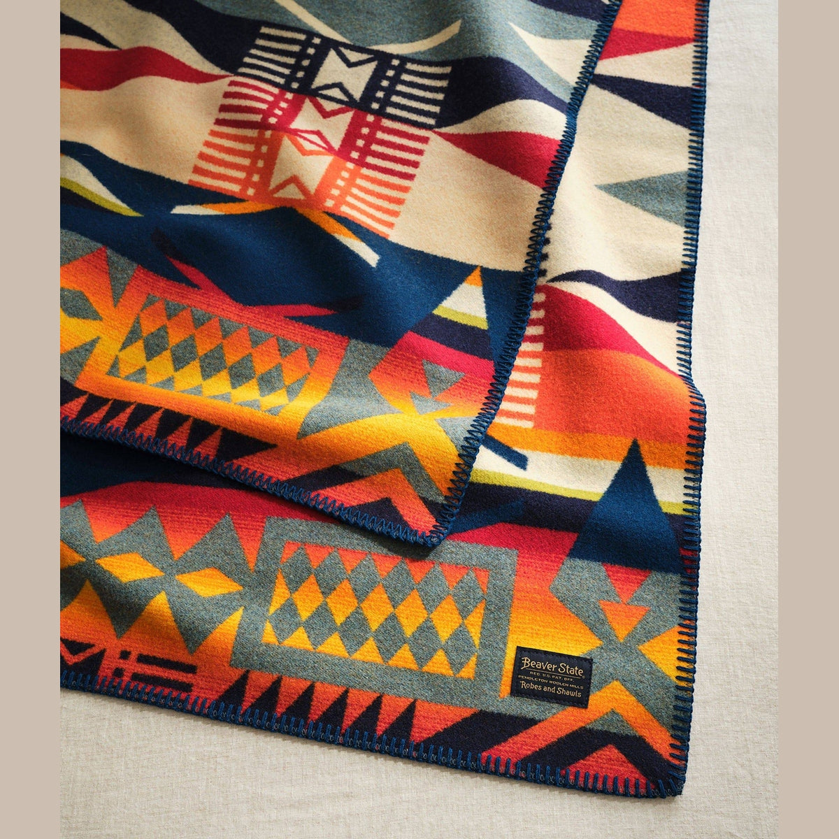 Fire Legend Sunset Twin Blanket