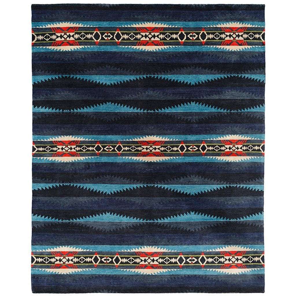 Pendleton Reserve Lahaina Wave Rug – cabin lodge area rug