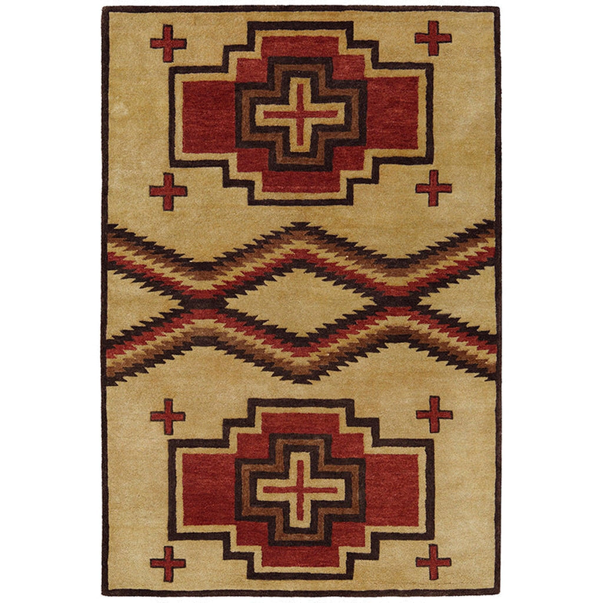 Small Rug Pendleton Pendleton Classic San Miguel - Beige Area Rug – Cabin Rugs