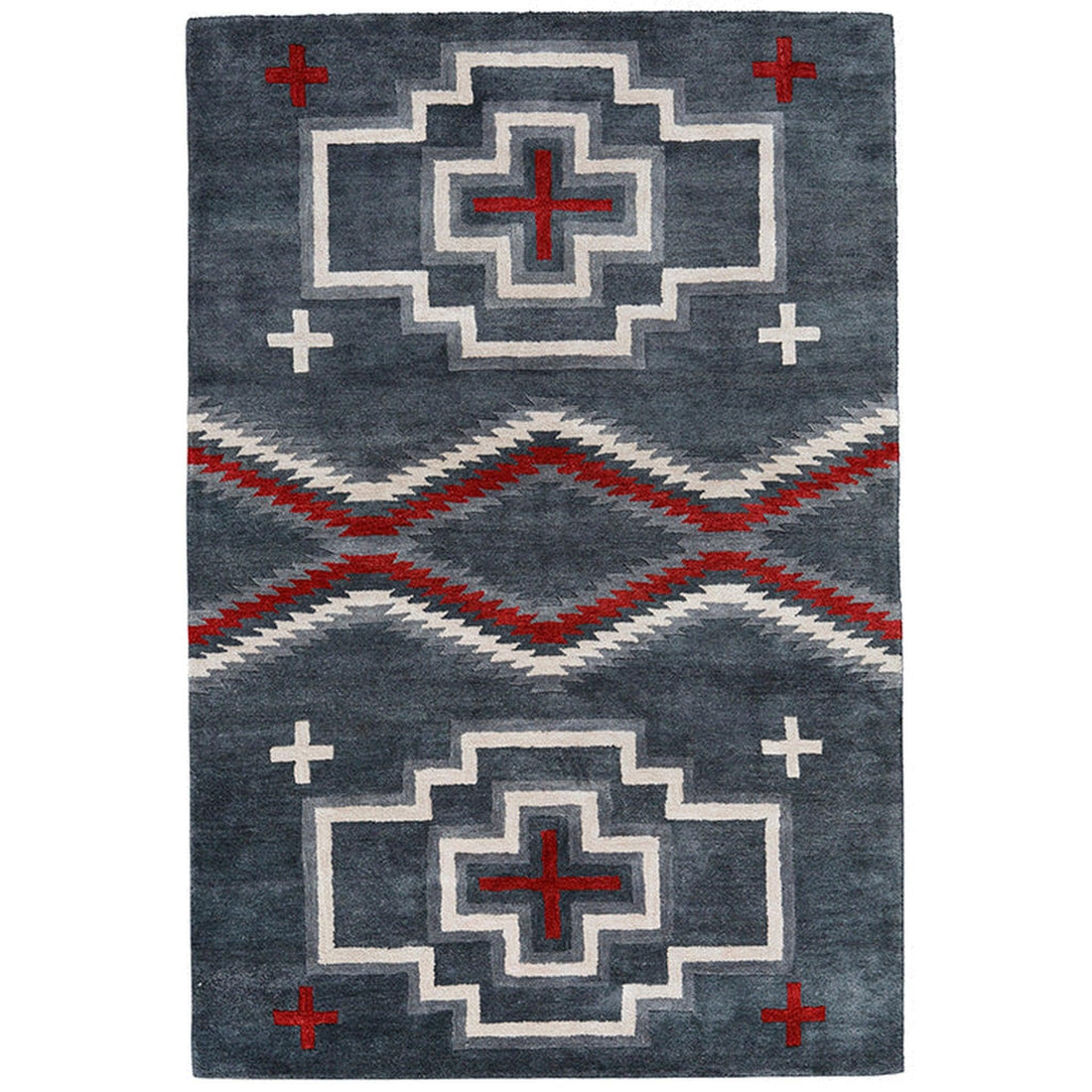 Small Rug Pendleton Pendleton Classic San Miguel - Soft Grey Area Rug – Cabin Rugs