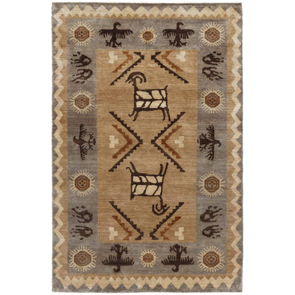 Pendleton Reserve Rock Art Rug – cabin lodge area rug