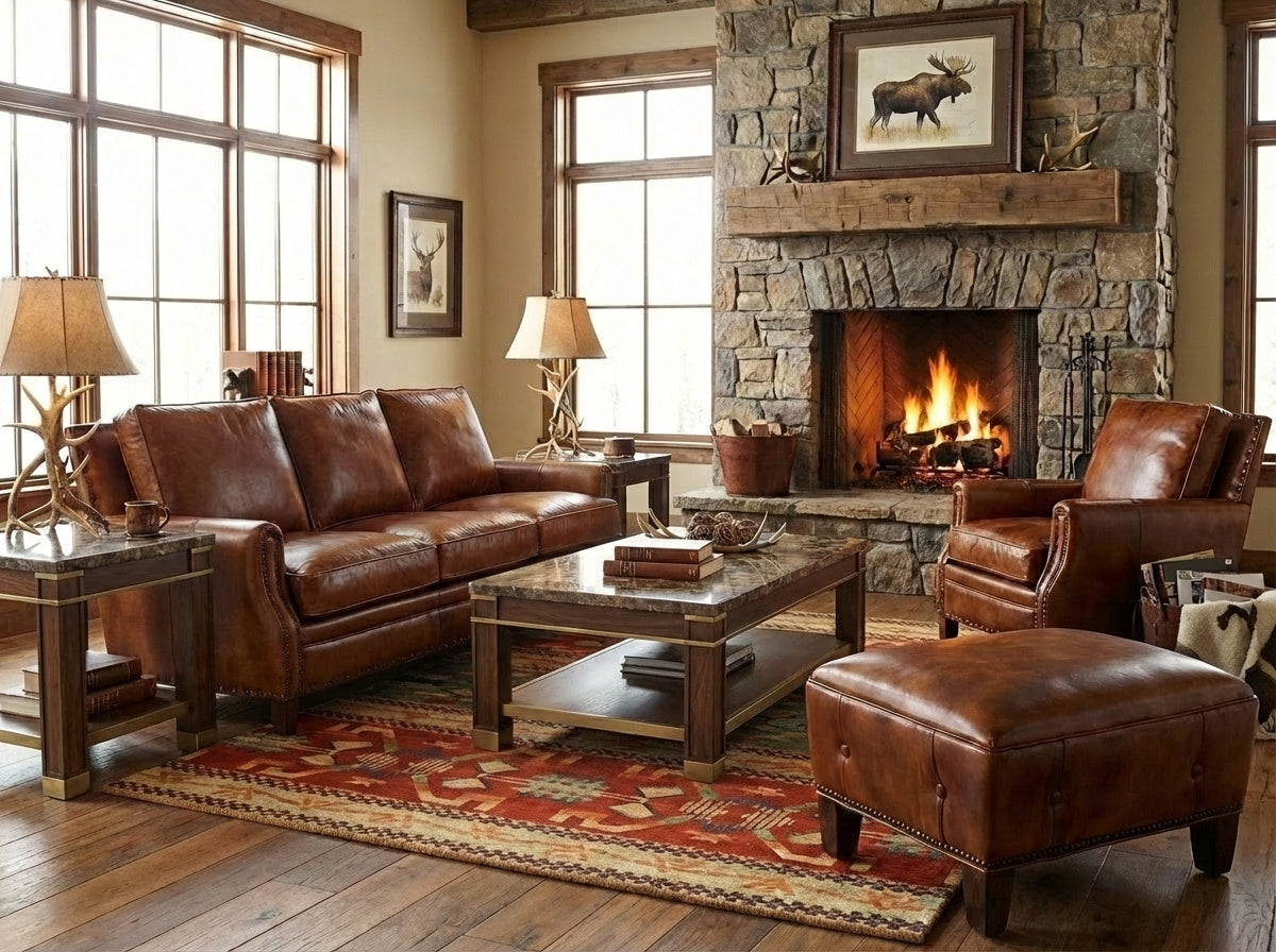 Pendleton Anasazi Rug in Traditional Room