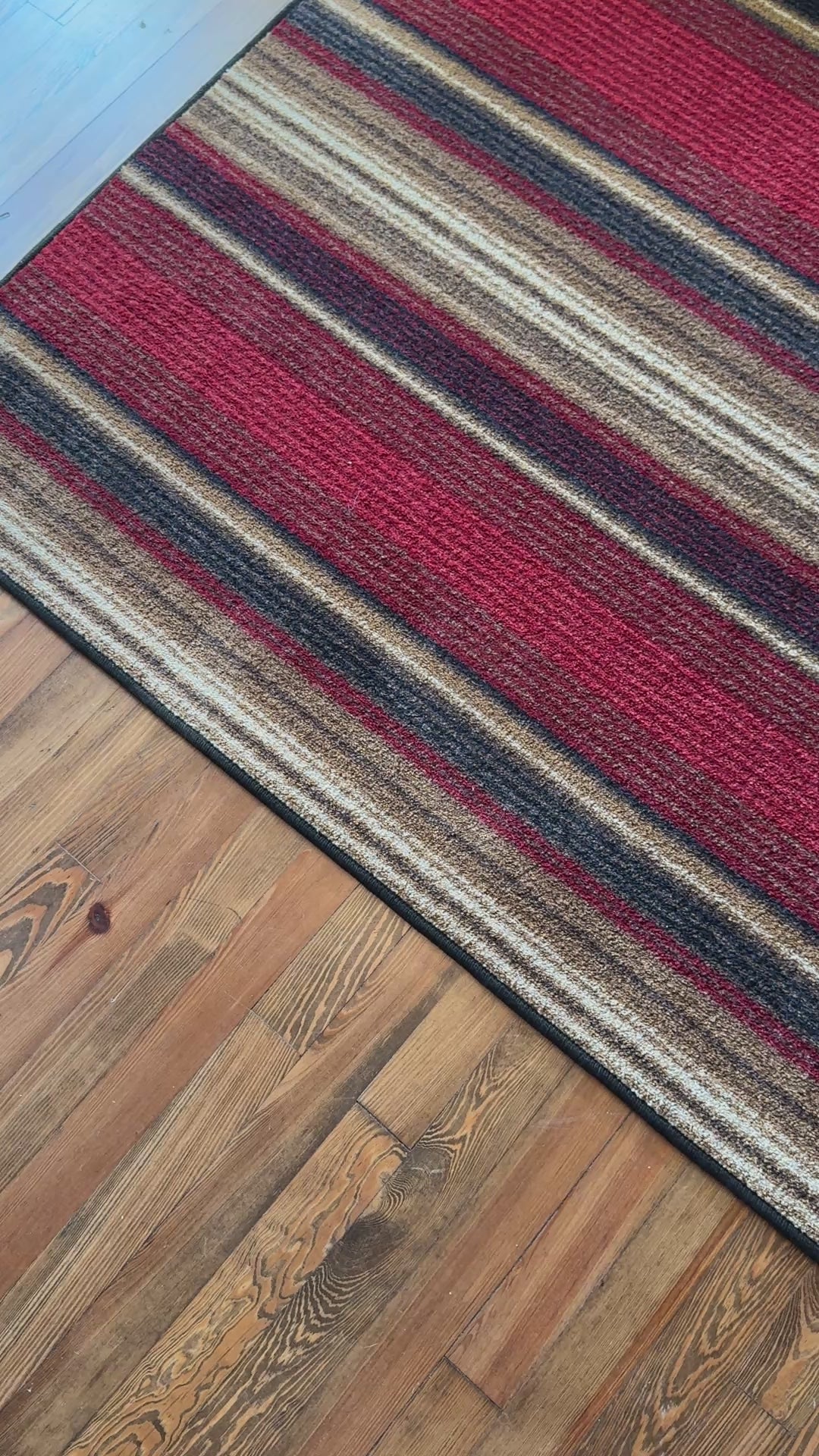 Santa Fe Stripe Rug – Multi – lifestyle