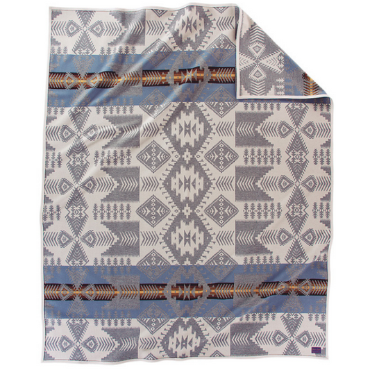 Silver Bark Jacquard Blanket - Retreat Home Furniture