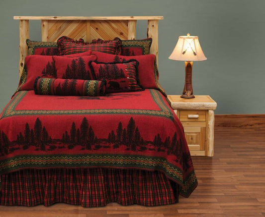 Wooded River Bear Bed Skirt by Wooded River