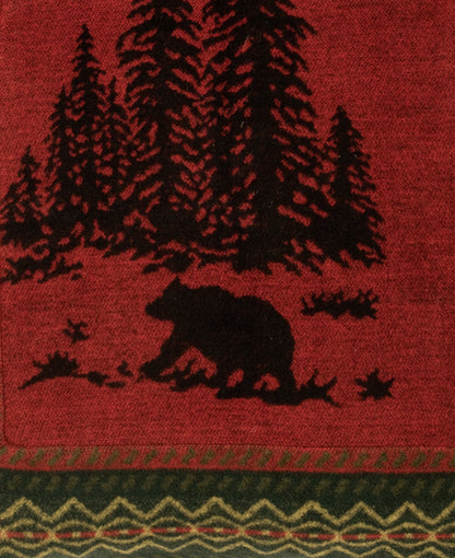 Bear Border - Wooded River Fabric by the Yard - Grade 30;Bear Border - Wooded River Fabric by the Yard - Grade 30 - View 2