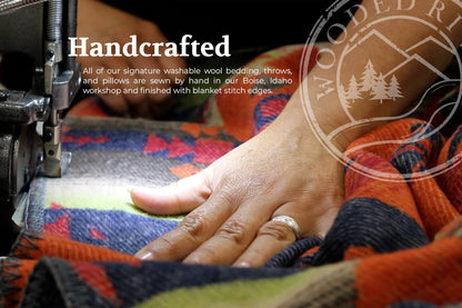 Solid Midnight Pillow Sham by Wooded River