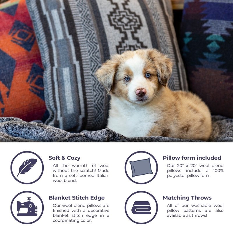 Wool pillows information