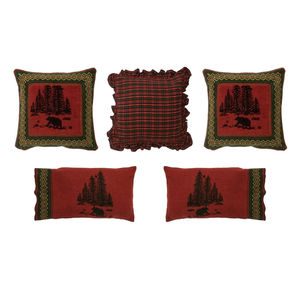 Wooded River Bear Bedspread Set