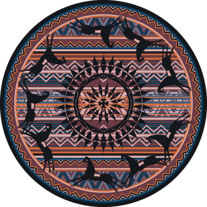 Ghost Rider Rug – Plum – alternate view