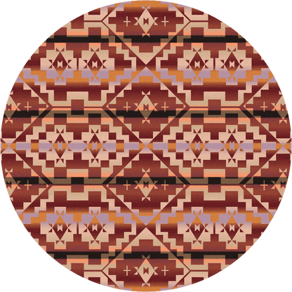 Life Path Rug – Fire – alternate view