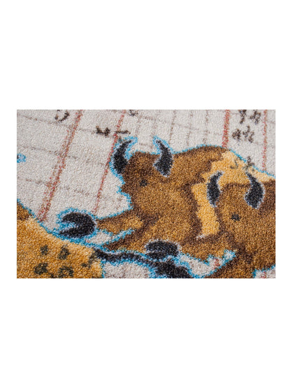 Bison Plains Rug – Natural – alternate view