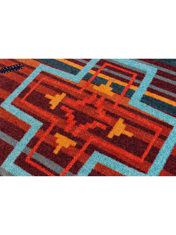 Southwest Abrazos Rug – Sunset – alternate view