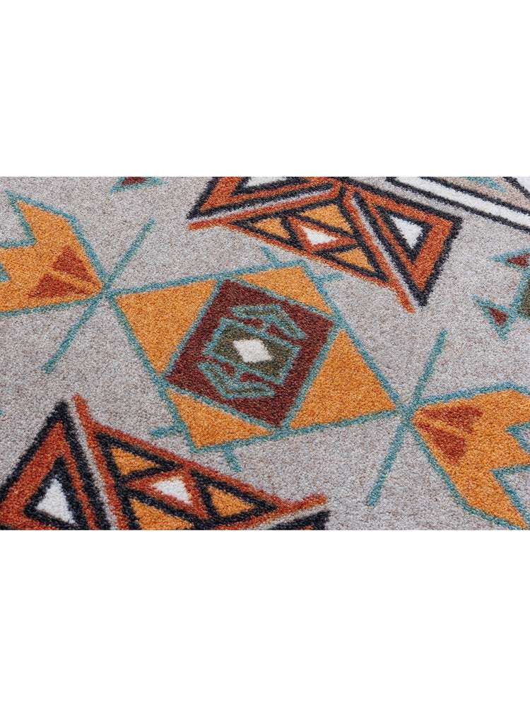 Desert Rams OKA Rug – Rust – alternate view