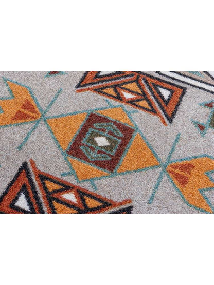 Desert Rams OKA Rug – Rust – alternate view
