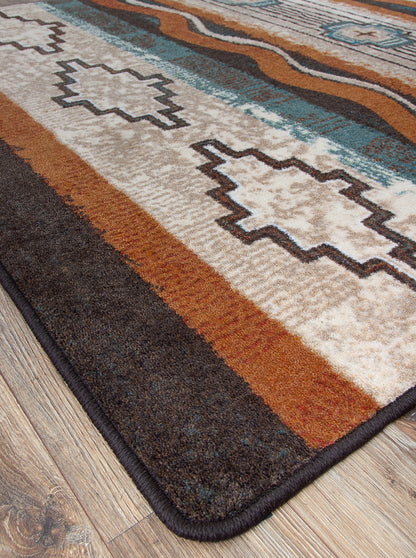 Southwest Memories Rug – Buckskin – full view