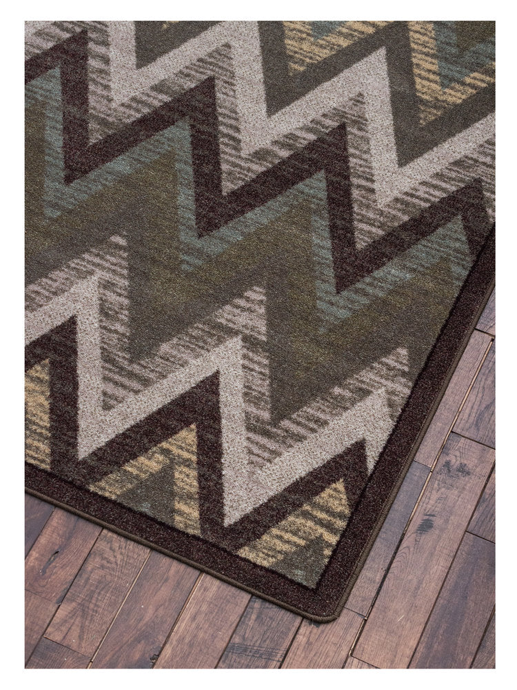Flames From Above Rug – Cool Earth – full view