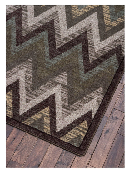 Flames From Above Rug – Cool Earth – full view