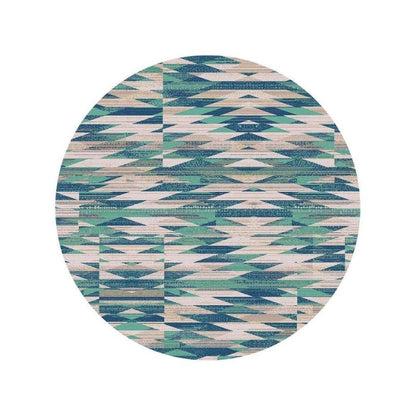 Ancestor Dance OKA Rug – Earth – pattern detail
