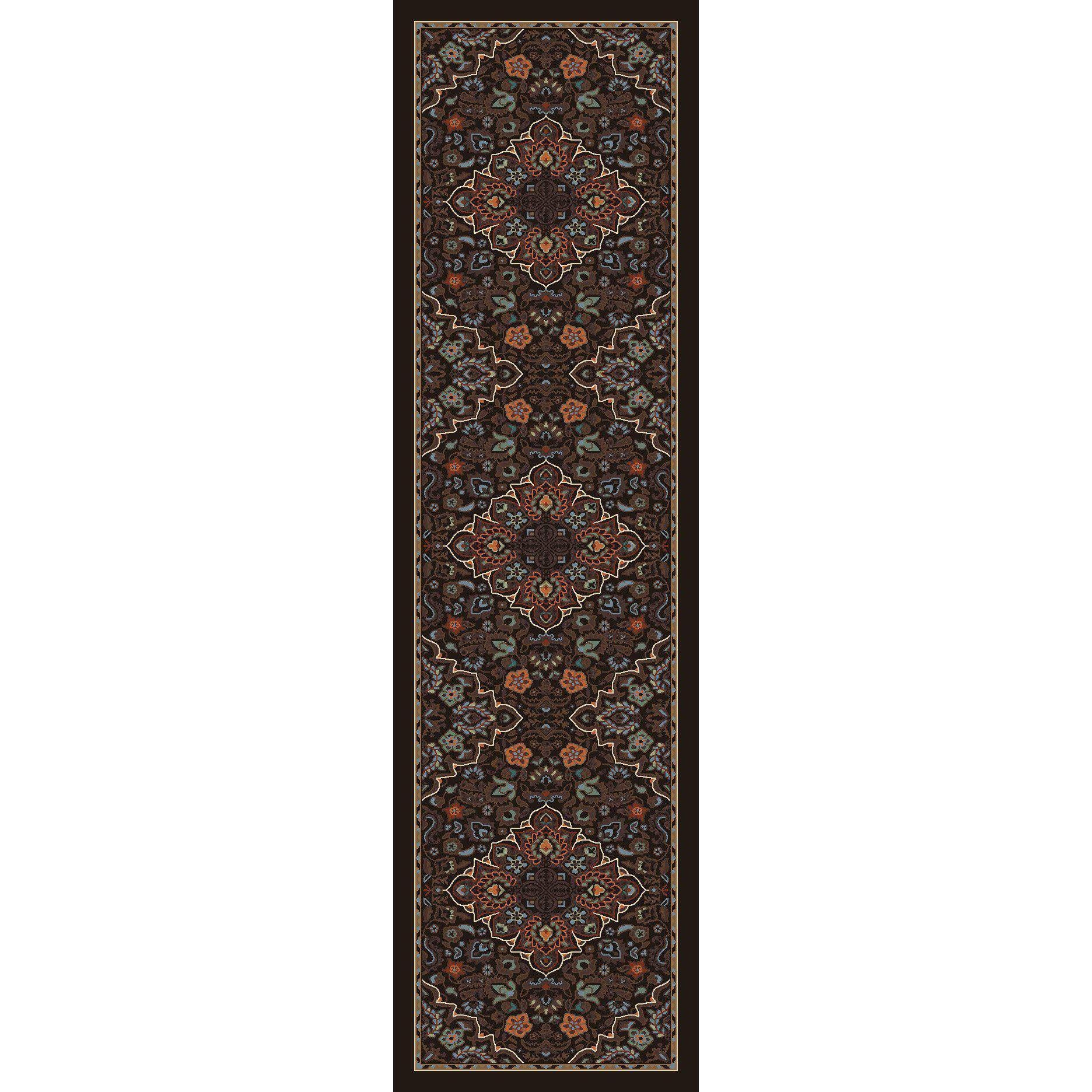 Babylonia - Electric Desert-CabinRugs Southwestern Rugs Wildlife Rugs Lodge Rugs Aztec RugsSouthwest Rugs