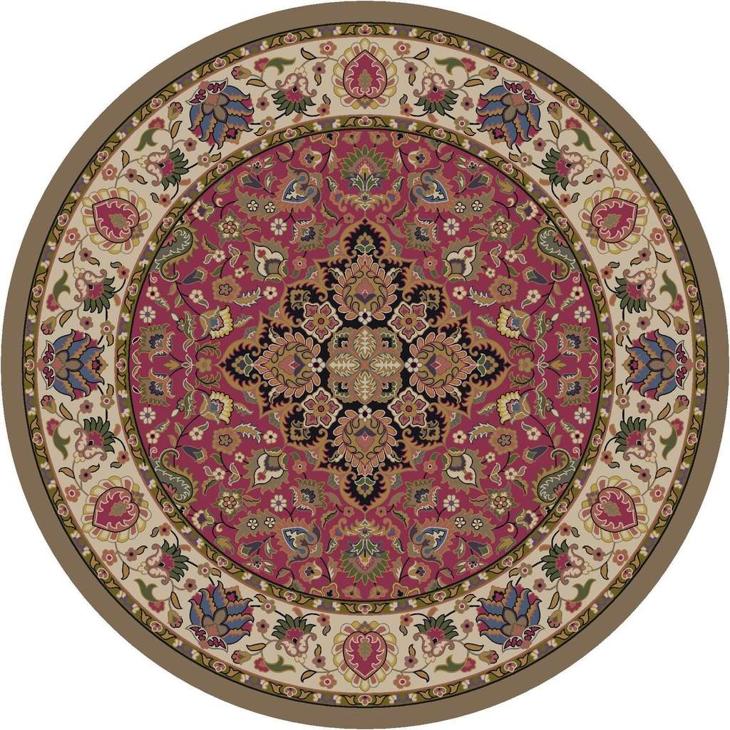 Babylonia - Rosette-CabinRugs Southwestern Rugs Wildlife Rugs Lodge Rugs Aztec RugsSouthwest Rugs