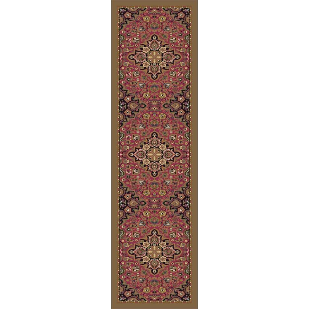 Babylonia - Rosette-CabinRugs Southwestern Rugs Wildlife Rugs Lodge Rugs Aztec RugsSouthwest Rugs