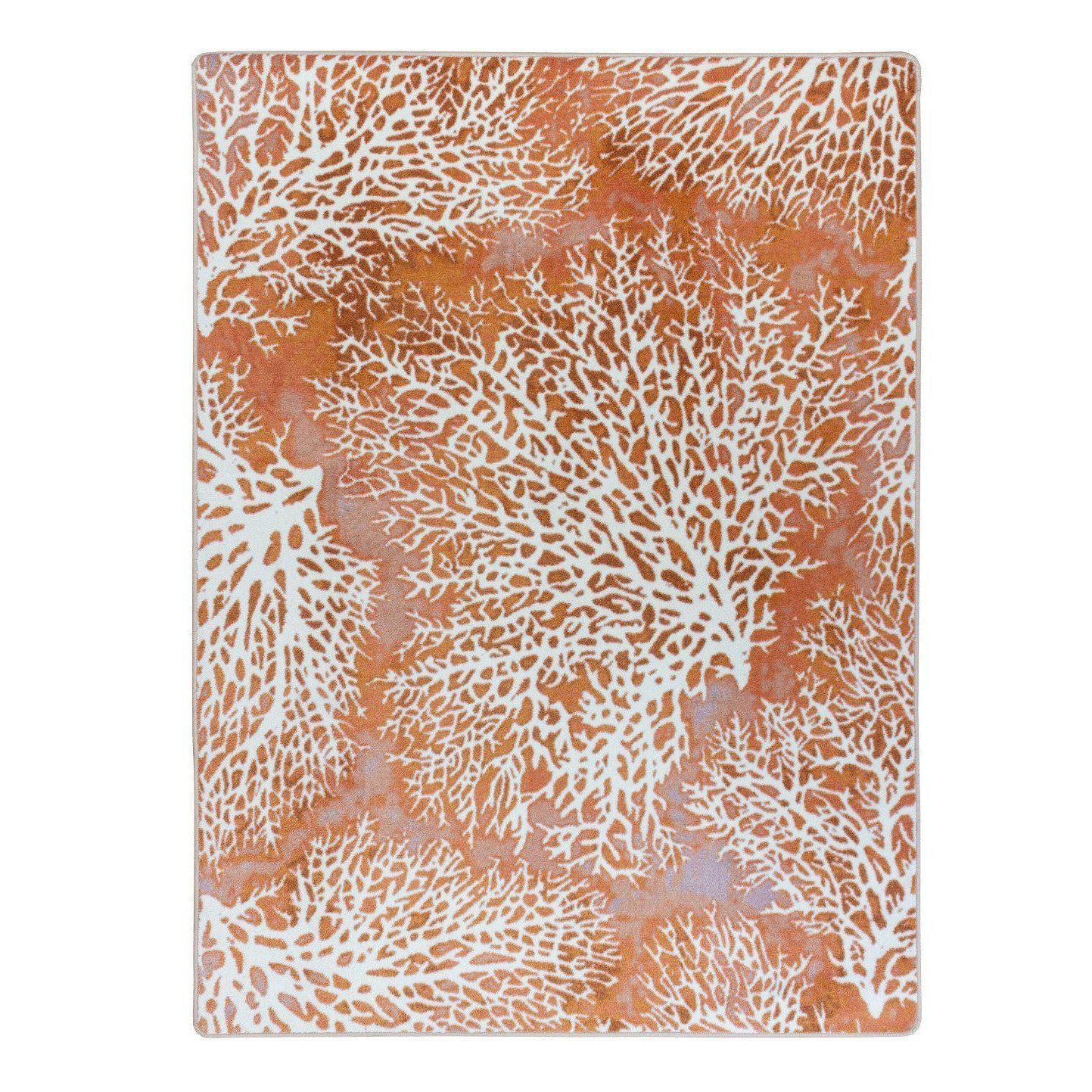 Beach Memories - Coral-CabinRugs Southwestern Rugs Wildlife Rugs Lodge Rugs Aztec RugsSouthwest Rugs