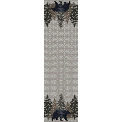 Bear Paradise Rug – Stone – lifestyle