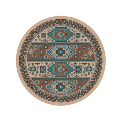 Café Indigo Rug – Turquoise – alternate view