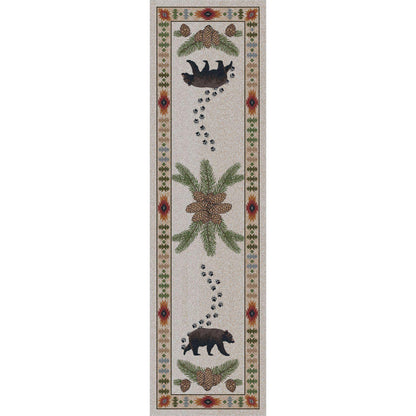 Camp Bear Valley Rug – Natural – lifestyle