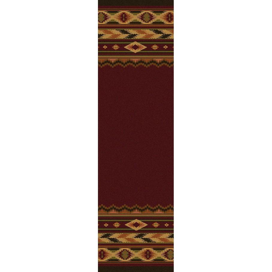 Cimarron Land Rug – Red – alternate view