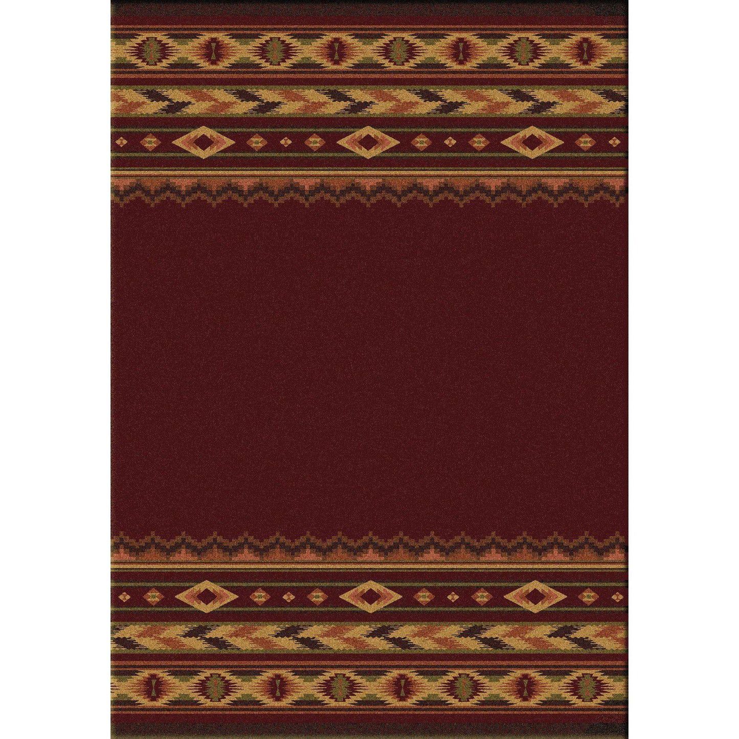 Cimarron Land Rug – Red – lifestyle