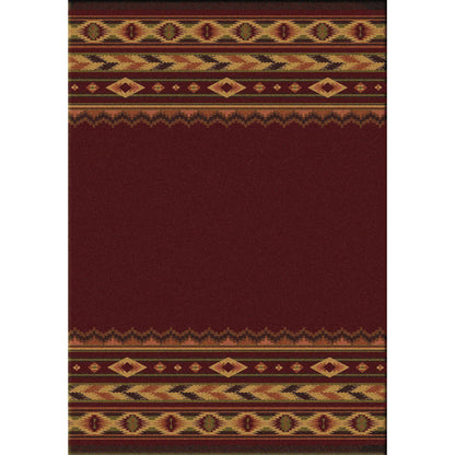 Cimarron Land Rug – Red – lifestyle
