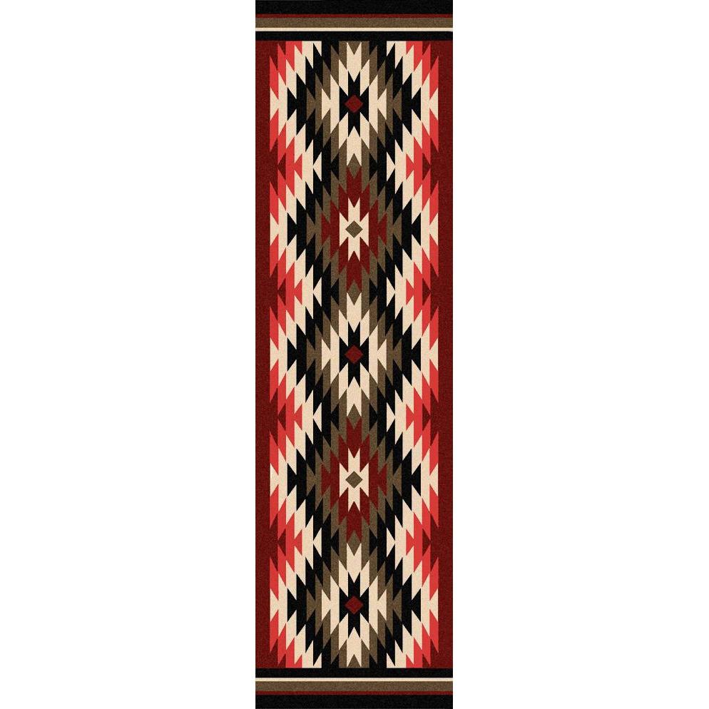 Cosmic Burst Rug – Original – detail view